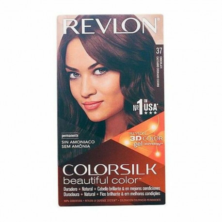 Dye No Ammonia Revlon Colorsilk Nº 37-Chocolate (1 Unit)