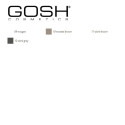 Eyeshadow Forever Gosh Copenhagen (1,5 g) (1,5 g) - 09-nougat 1,5 gr