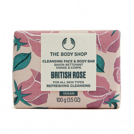 THE BODY SHOP BRITISH ROSE jabón 100 gr