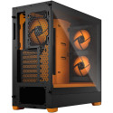 "Midi Fractal Design Pop Air RGB Orange Core TG Clear Tint"