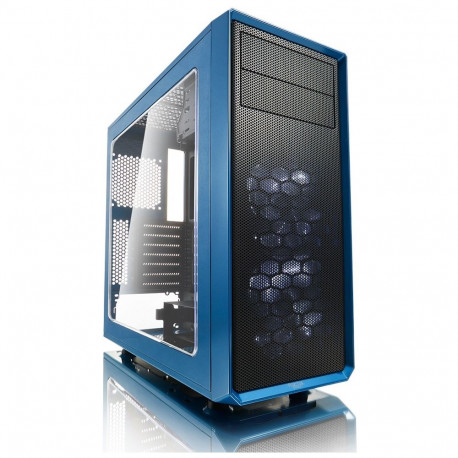 "MIDI Fractal Design Focus G blau. Acrylfenster"