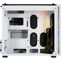 "MIDI Corsair Crystal Series 280X RGB weiß. Glasfenster"