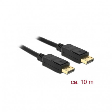 "DELOCK Kabel Displayport 1.2 Stecker > Displayport Stecker 4K 60 Hz 10 m"