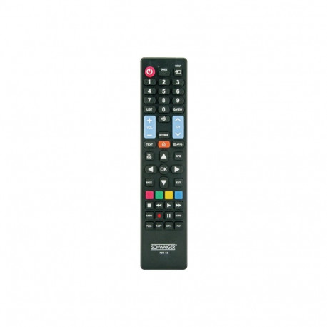 "Schwaiger Fernbedienung für LG TVs. schwarz. 49 Tasten"