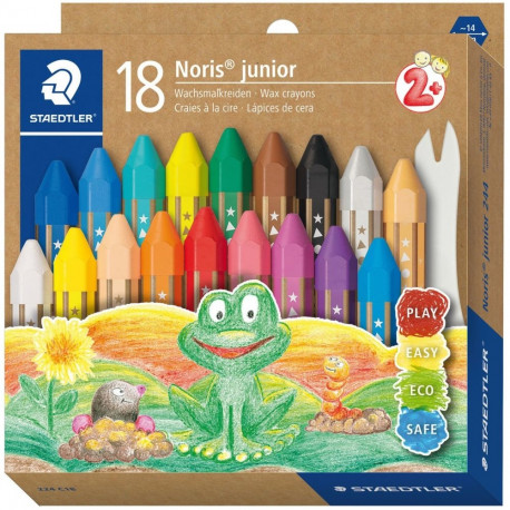 "STAEDTLER Wachsmalkreide Noris junior 18er-Set retail"