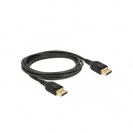 "DELOCK DisplayPort Kabel 8K 60 Hz 2 m DP 8K zertifiziert"