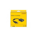 "DELOCK Adapter DisplayPort 1.2 Stecker zu VGA Buchse Passiv schwarz"