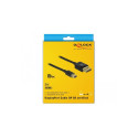 "DELOCK Mini DisplayPort zu DisplayPort Kabel 8K 60Hz 2m DP 8K zertifiziert"