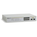 "ALLIED 8x10/100/1000BaseT WebSmart Switch mit 2 unbestueckten SFP Slots"