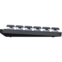 "Logitech MX Mechanical Mini Minimalist Wireless Illuminated Keyboard - GRAPHITE - (DE) - CLICKY"