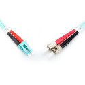 "DIGITUS LWL Patchkabel LC -> ST 3.00m Multimode Duplex OM3"