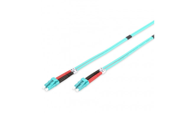 "DIGITUS LWL Patchkabel LC -> LC 2.00m Multimode Duplex OM3"