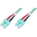 "DIGITUS LWL Patchkabel SC -> SC 1.00m Multimode Duplex OM3"