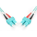 "DIGITUS LWL Patchkabel SC -> SC 1.00m Multimode Duplex OM3"