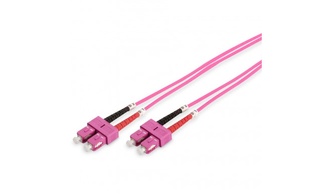 "DIGITUS LWL Patchkabel SC -> SC 3.00m Multimode Duplex OM4"
