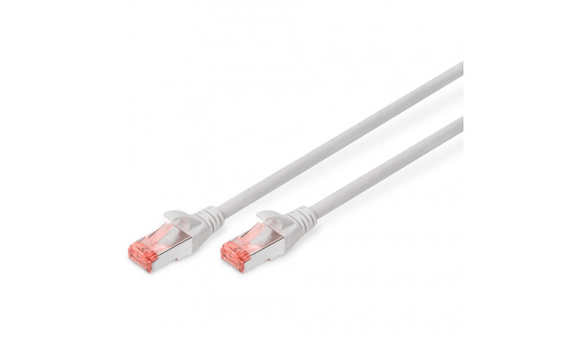 "DIGITUS Patchkabel Cat6 S/FTP 2xRJ45 7.0m grau Hebelschutz Polybeutel"