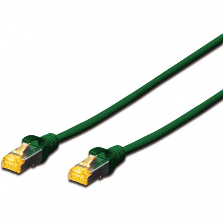 "DIGITUS CAT 6A S/FTP Patchkabel, 10m, grün"