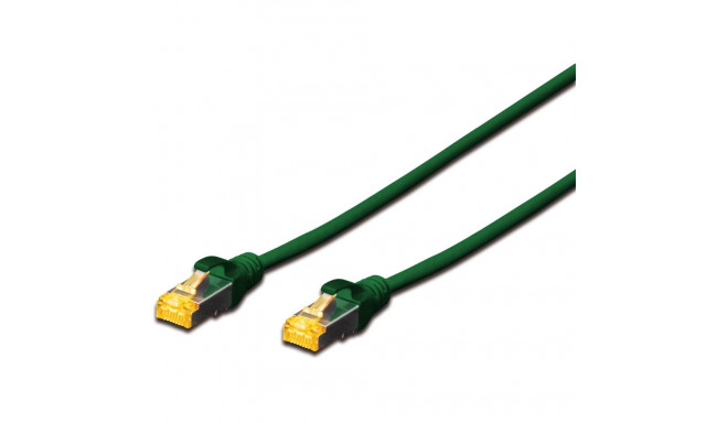 "DIGITUS CAT 6A S/FTP Patchkabel. 3m. grün"
