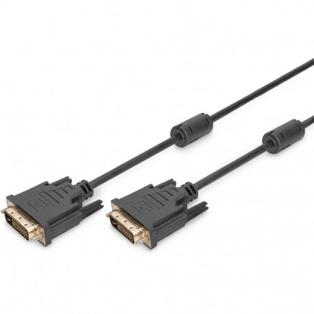 "DIGITUS DVI-Anschlusskabel DVI 24+1 Dual Link 5m schwarz"