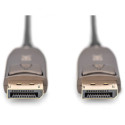 "DIGITUS DisplayPort AOC Hybrid Glasfaserkabel. UHD 8K. 20m"
