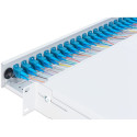 "DIGITUS LWL Spleißbox 1HE bestückt 24x LC DX OS2 grau"