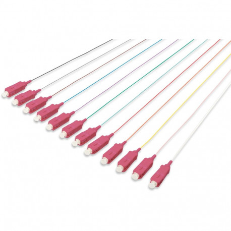 "DIGITUS durchgefärbte SC simplex OM4 Pigtails"
