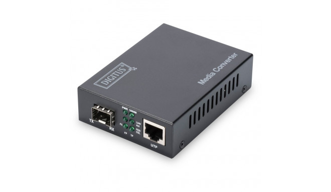 "DIGITUS Medienkonverter Gigabit Ethernet RJ45/SFP"