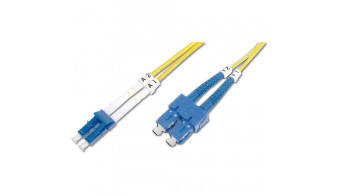 "DIGITUS LWL Patchkabel LC -> SC 3.00m Singlemode Duplex OS2"