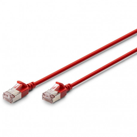 "DIGITUS Patchkabel CAT 6A F/FTP Slim 1,50m rot"