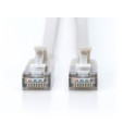 "DIGITUS Patchkabel CAT 6A F/FTP Slim 0.50m grau"