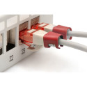 "DIGITUS Farbclips für Patchkabel RJ45 100 Stück rot"