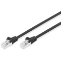 "DIGITUS Patchkabel CAT6 S/FTP 2xRJ45 3.0m schwarz AWG27/7"