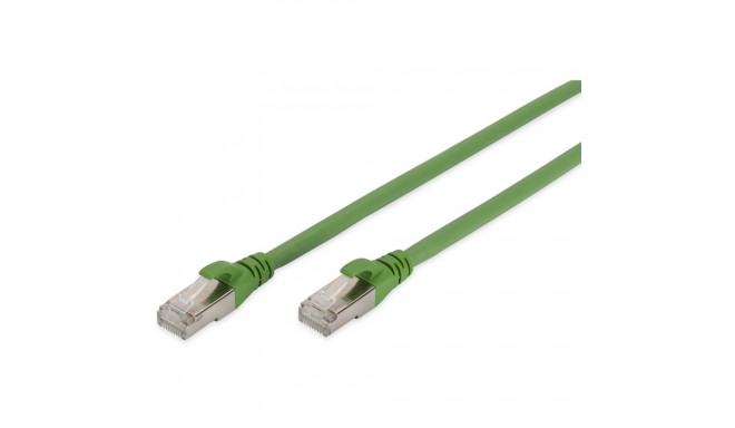 "DIGITUS CAT 6A S/FTP Patchkabel, PUR (TPU), 20m, grün"