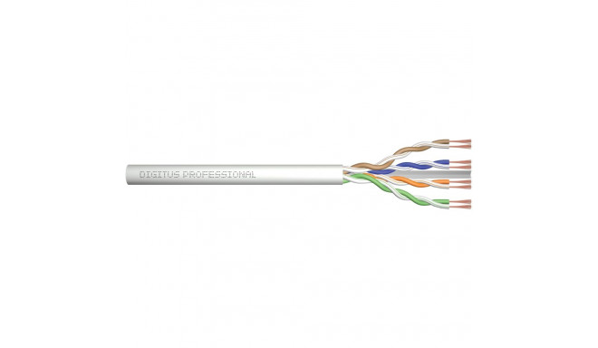 "DIGITUS CAT 6A U/UTP Twisted Pair Roh-Patchkabel.305m.grau"