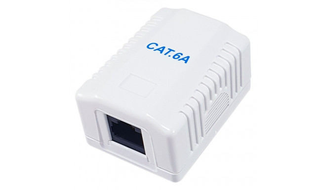 "Equip Aufputzdose Cat6A 1-Port RJ45 UTP"