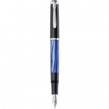 "Pelikan Füllhalter M205 Blau-Marm. M Geschenkbox"