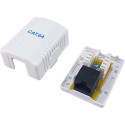 "Equip Aufputzdose Cat6A 1-Port RJ45 UTP"