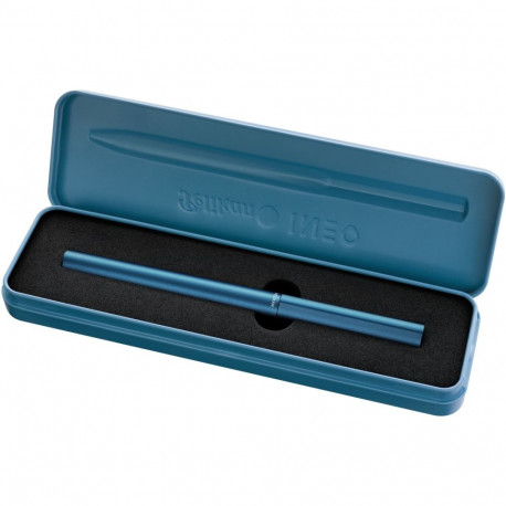 "Pelikan Füllhalter Ineo Element P6 Metall-Etui Petrol-Blau"