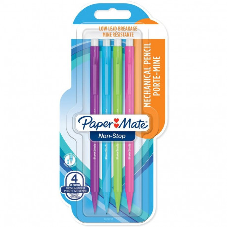"PAPER MATE Feinminenstift Non-Stop 4er 0.7mm Blister"