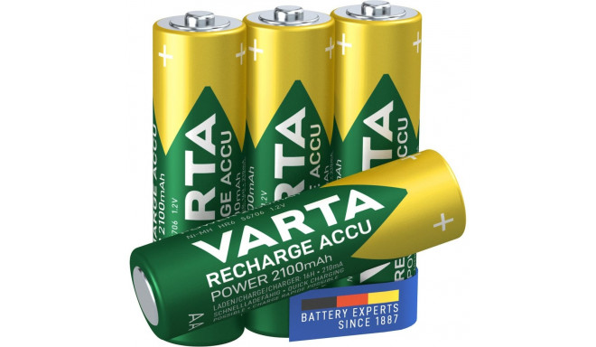 "Akku AA 1.2V (HR06) *Varta* Recharge Accu - 4er-Pack"