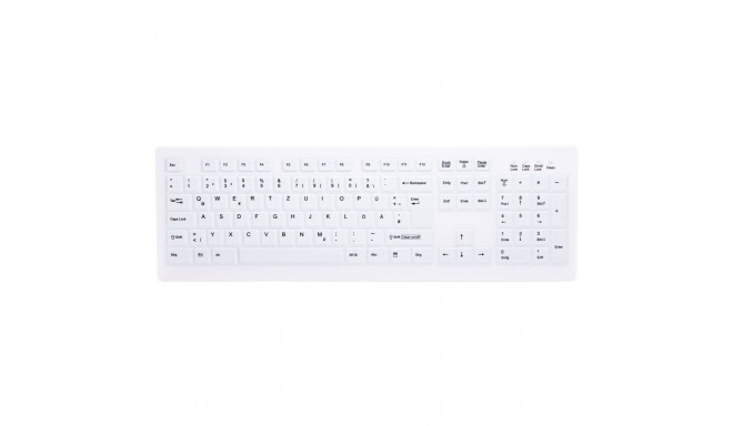 "Active Key AK-C8100 RF Wireless QWERTZ Deutsch Weiß"