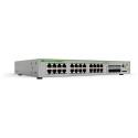 "ALLIED 24x 10/100/1000T POE+ ports & 4x combo ports 370W POE capacity Fixed one AC power supply EU 