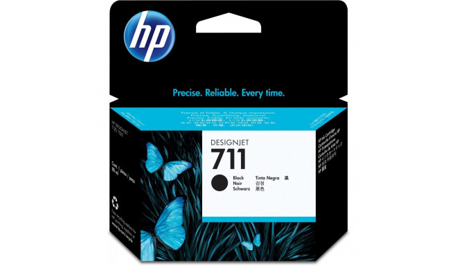 "HP 711 Original Tinte schwarz hohe Kapazitt 80ml 1er-Pack"