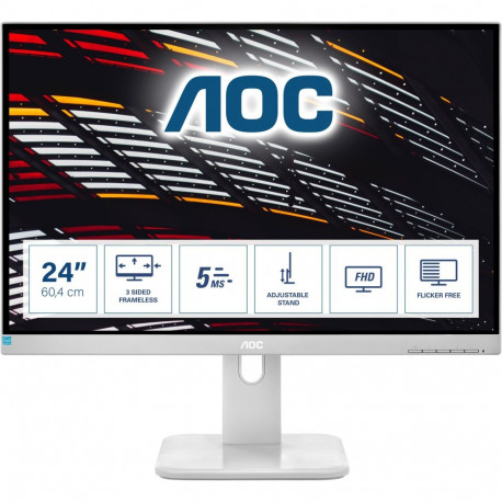 "AOC 60.5cm (23.8"") 24P1/GR 16:09 HDMI+DP+DVI+USB IPS Li.gr"