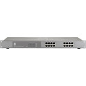 "Switch 16x GE GEP-1621W250 19"" 16xPoE+"