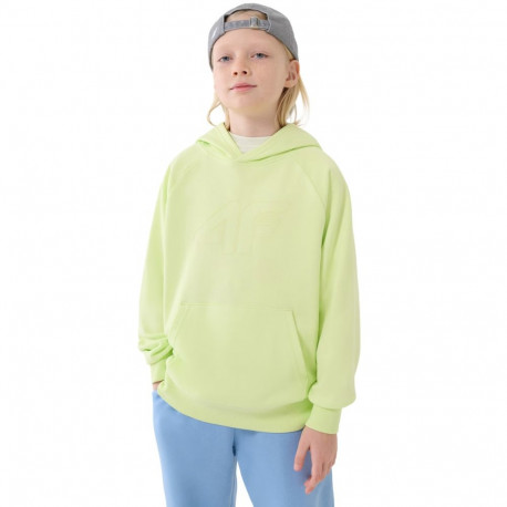 Bluza dla chłopca 4F M1712 soczysta zieleń neon 4FJWSS25TSWSM1712 45N 140cm