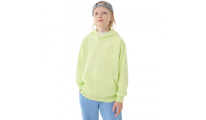 Bluza dla chłopca 4F M1712 soczysta zieleń neon 4FJWSS25TSWSM1712 45N 146cm