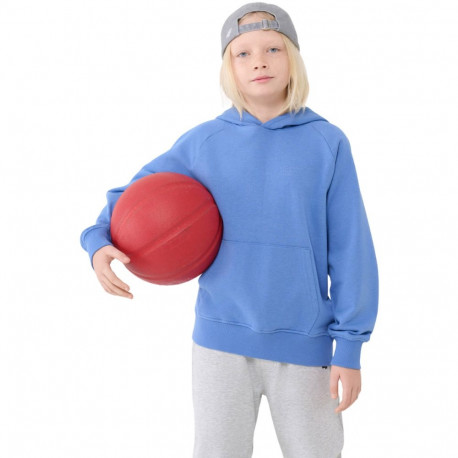 Bluza dla chłopca 4F M1712 jasny niebieski 4FJWSS25TSWSM1712 34S 158cm