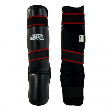 Step Profight sääre- ja jalakaitse PU 1038 M, must