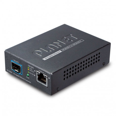 10G/5G/2.5G/1G/100M Copper to 10GBASE-X SFP+ Media Converter